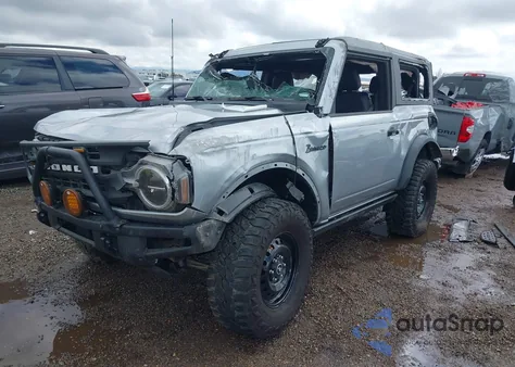 2023 Ford Bronco Base из США, поврежденный, VIN 1FMDE5AH9PLA86756